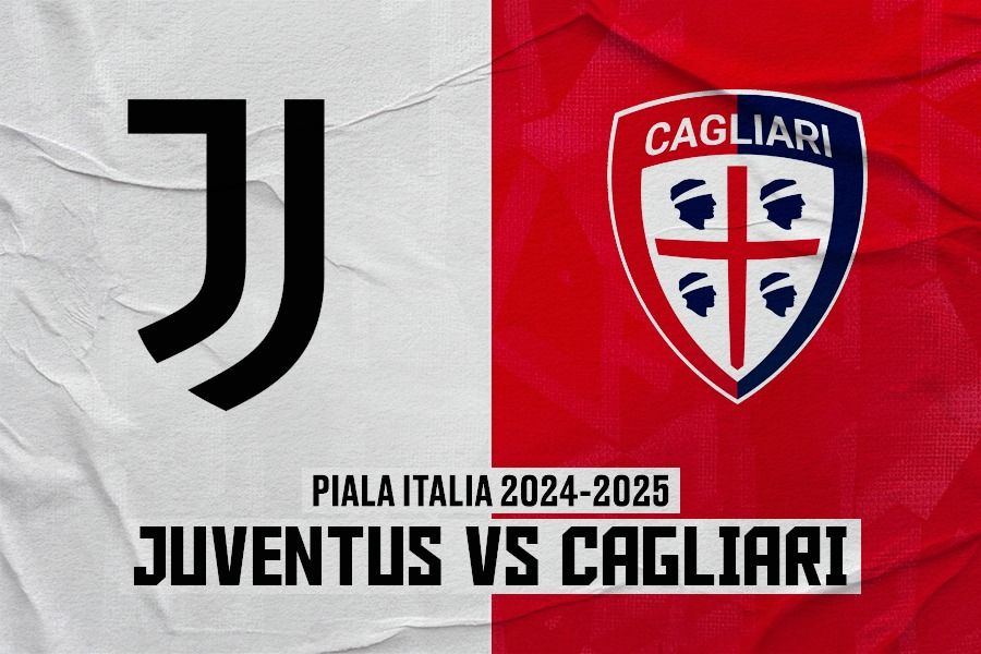 Juventus vs Cagliari di Piala Italia 2024-2025 akan digelar pada Rabu (18/12/2024) pukul 02.45 WIB. (Rahmat Ari Hidayat/Skor.id).