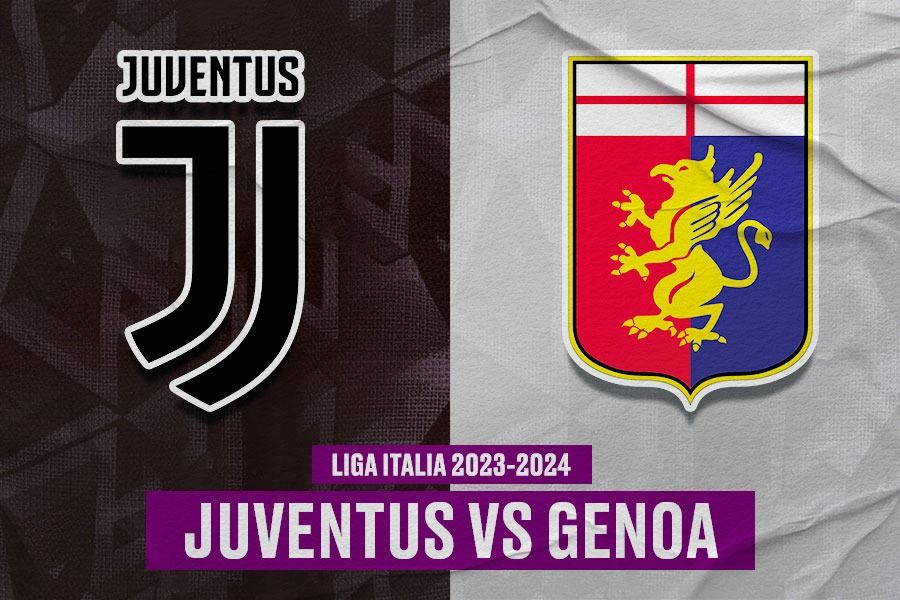 Laga Juventus vs Genoa di Liga Italia 2023-2024. (Yusuf/Skor.id).