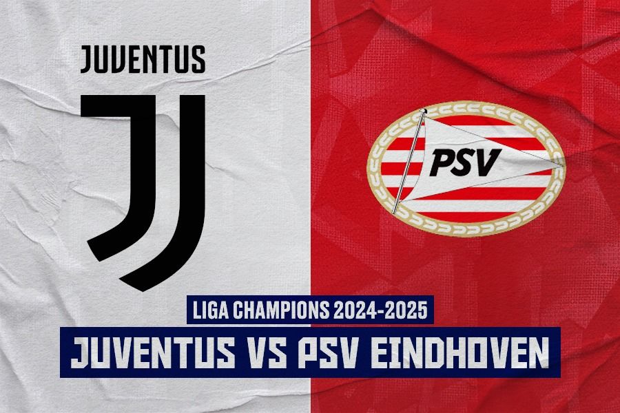 Prediksi dan Link Live Streaming Juventus vs PSV Eindhoven di Liga Champions 2024-2025