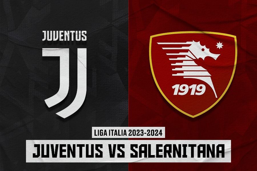 Laga Juventus vs Salernitana di Liga Italia 2023-2024. (Dede Sopatal Mauladi/Skor.id).