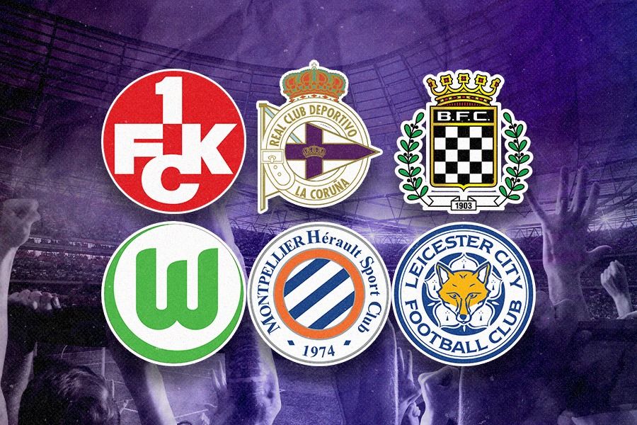 Kaiserslautern, Deportivo La Coruna, Boavista, Wolfsburg, Montpellier, Leicester City, pernah mengejutkan liga top Eropa. (Dede Sopatal Mauladi/Skor.id).