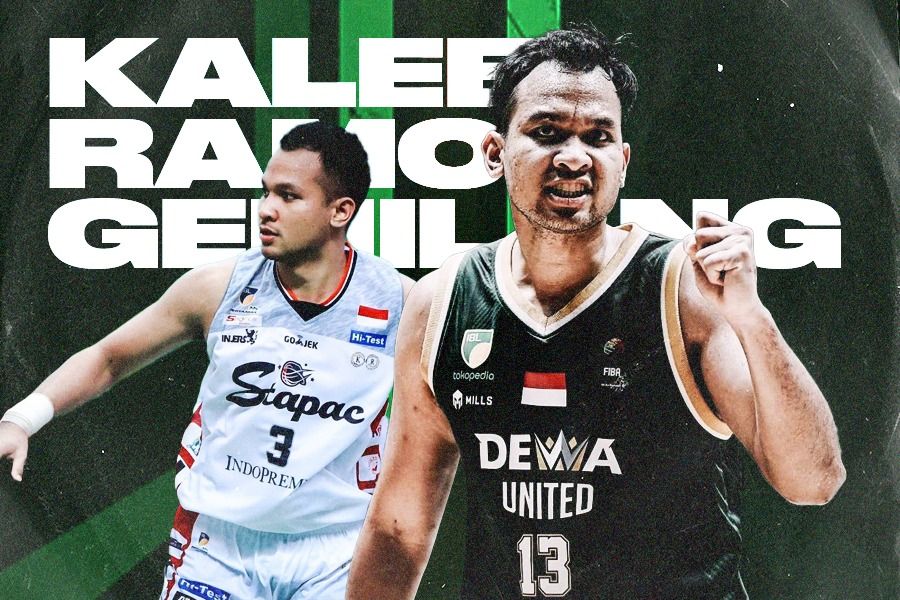 Kaleb Ramot Gemilang MVP IBL dua kali.