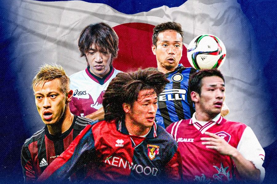 Pemain Jepang di Liga Italia, dari Kazuyoshi Miura, Hidetoshi Nakata, Shunsuke Nakamura, Yuto Nagatomo, hingga Keisuke Honda. (Dede Sopatal Mauladi/Skor.id).
