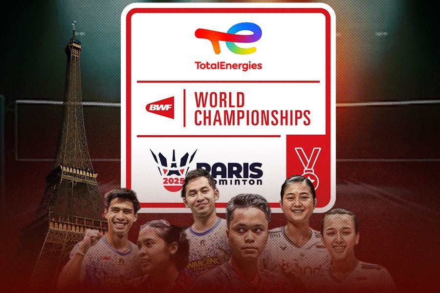 Kejuaraan Dunia Bulu Tangkis BWF 2025. (Grafis: Yudhy Kurniawan/Skor.id)
