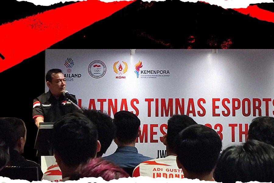 Ketua Harian PB ESI Bambang Sunarwibowo. (Deni Sulaeman/Skor.id)