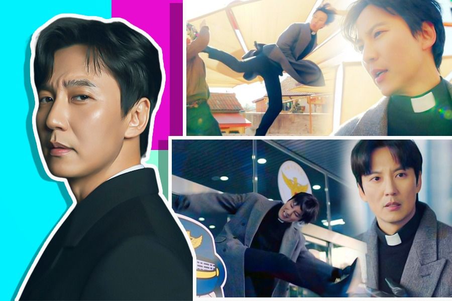 Aktor top Korea Selatan Kim Nam-gil dikenal memiliki dasar ilmu bela diri taekwondo yang kini mendukung aktingnya di depan kamera. (Rahmat Ari Hidayat/Skor.id)