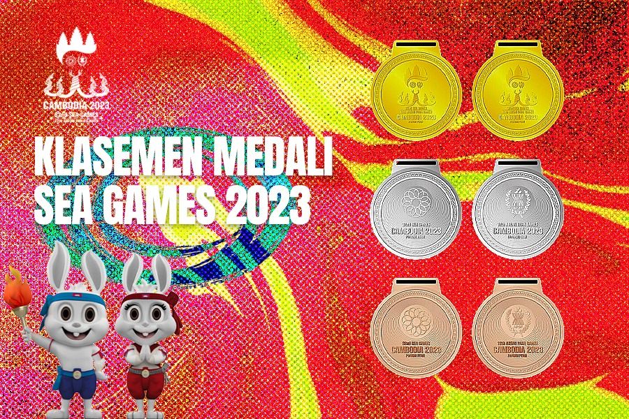 Klasemen perolehan medali SEA Games 2023
