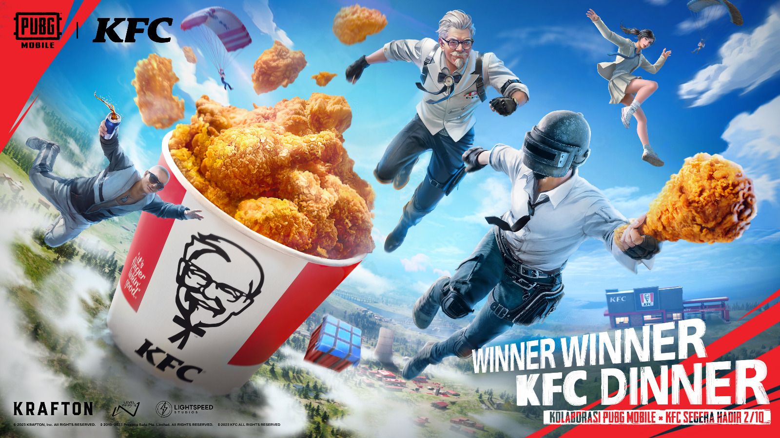 Kolaborasi KFC dengan PUBG Mobile