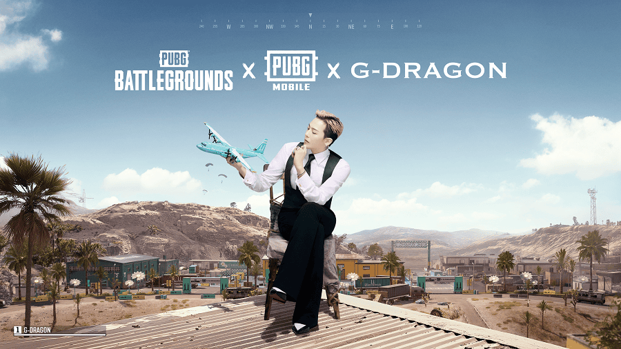 Kolaborasi PUBG, PUBG Mobile dengan G-Dragon. (PUBG Mobile)