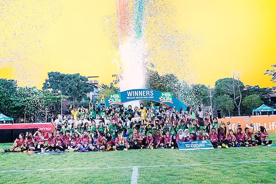 Kompetisi Sepak Bola Usia Dini Milklife (Rahmat Ari Hidayat/Skor.id)