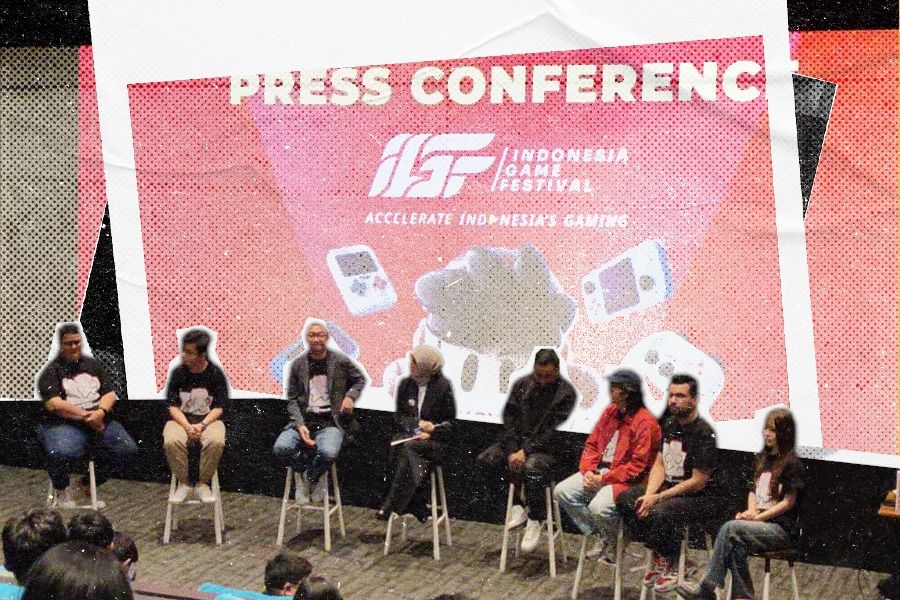 Konferensi Pers Indonesia Game Festival 2024. (Rahmat Ari Hidayat/Skor.id)