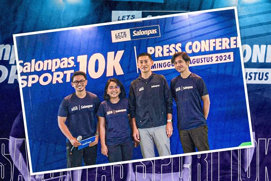 Konferensi Pers Salonpas Sport 10K Run