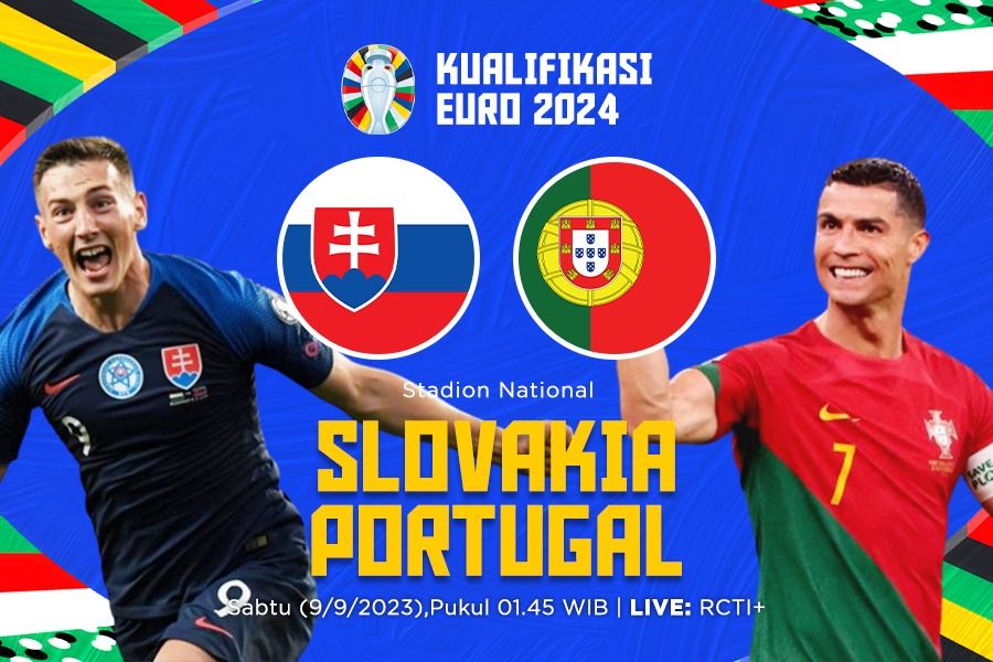 Striker Slovakia Robert Bozenik akan berusaha membobol Portugal yang masih mengandalkan Cristiano Ronaldo di kualifikasi Grup J Piala Dunia 2022. (Rahmat Ari Hidayat/Skor.id)