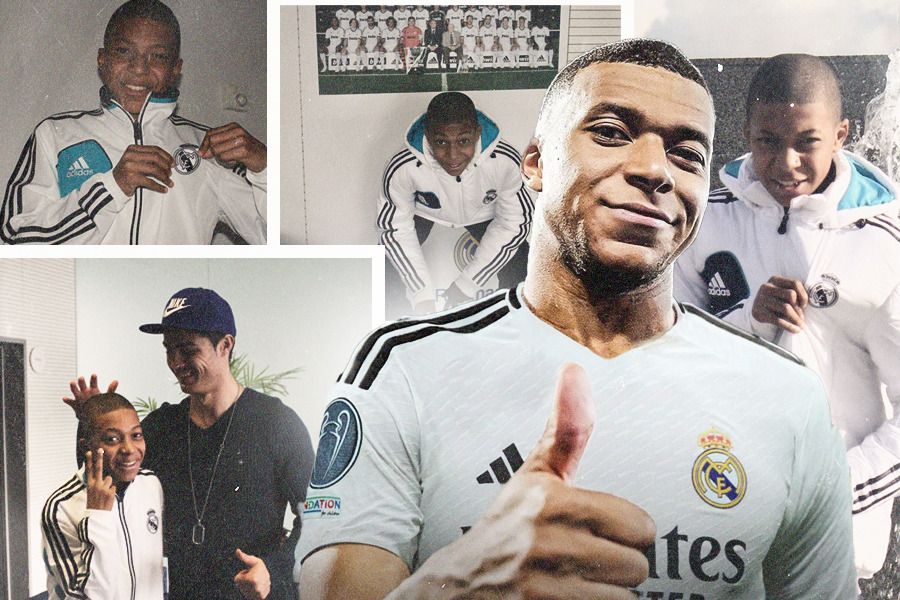 Kylian Mbappe memiliki mimpi bermain di Real Madrid dan memiliki idola yaitu Cristiano Ronaldo. (Jovi Arnanda/Skor.id).