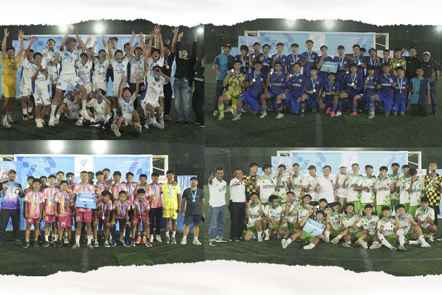 LaLiga Youth Tournament Greater West Java 2025 digelar di Bandung. (Foto: LaLiga, Grafis: Deni Sulaeman/Skor.id).