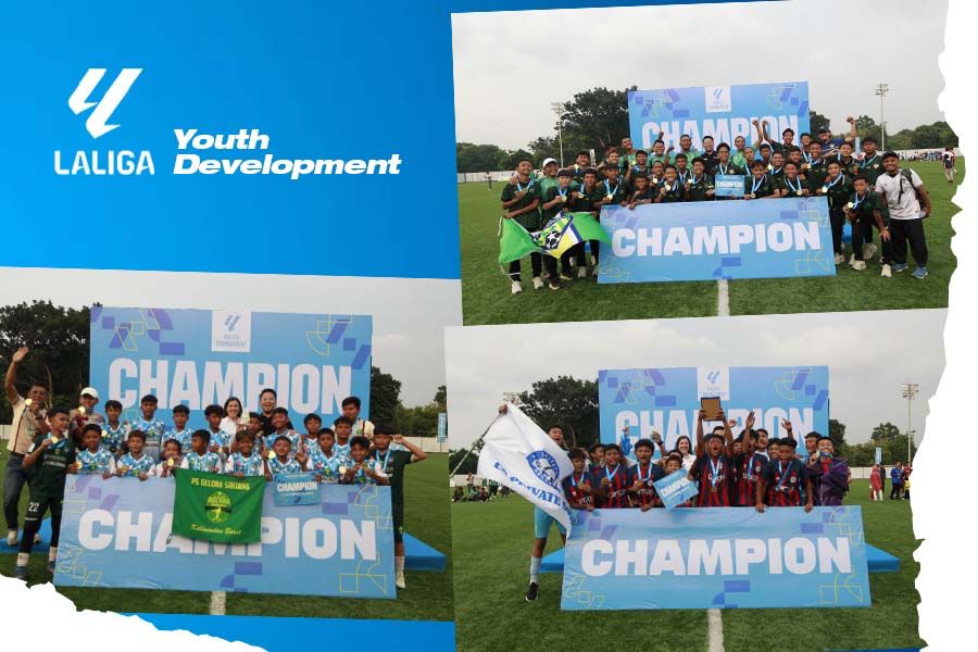 LaLiga Youth Tournament Greater Jakarta bejalan dengan sukses. (Foto: LaLiga, Grafis: Deni Sulaeman/Skor.id).
