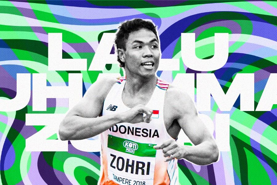 Lalu Muhammad Zohri, sprinter Indonesia