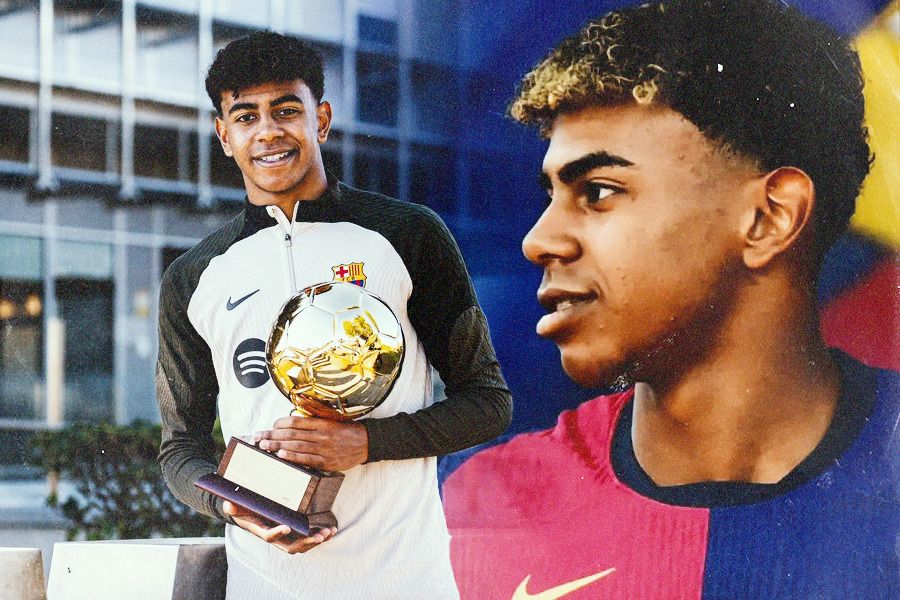 Sukses di Barcelona dan Timnas Spanyol, Lamine Yamal Raih Golden Boy 2024