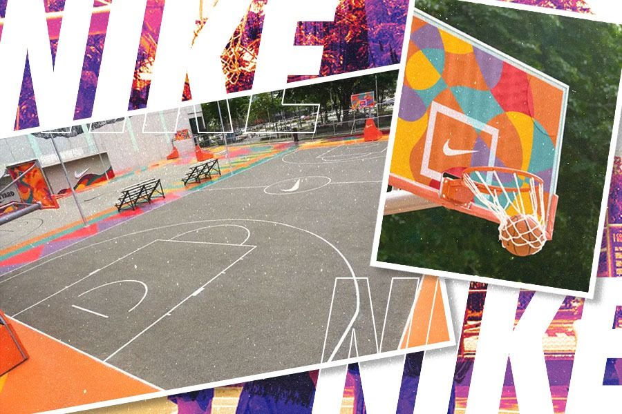 Lapangan basket The Courtyard di Filipina (Dok. Nike).