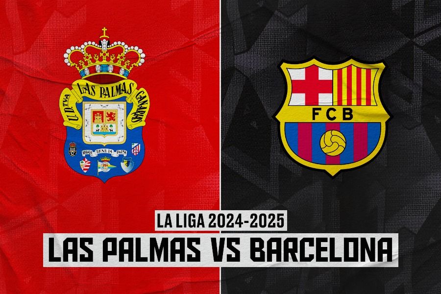 Laga Las Palmas vs Barcelona di La Liga 2024-2025 akan digelar pada Minggu (23/2/2025) pukul 03.00 WIB. (Rahmat Ari Hidayat/Skor.id).