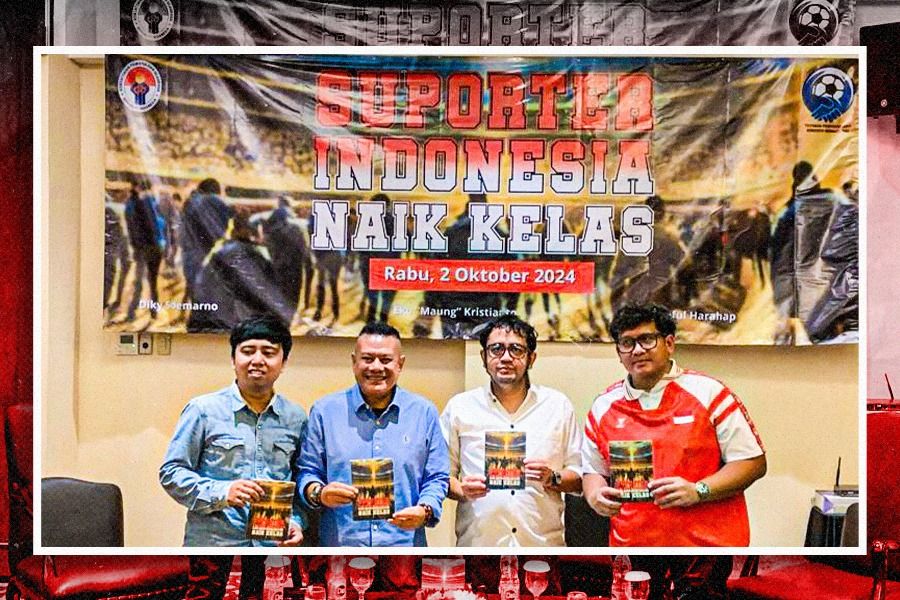 Launching Buku Suporter Indonesia Naik Kelas