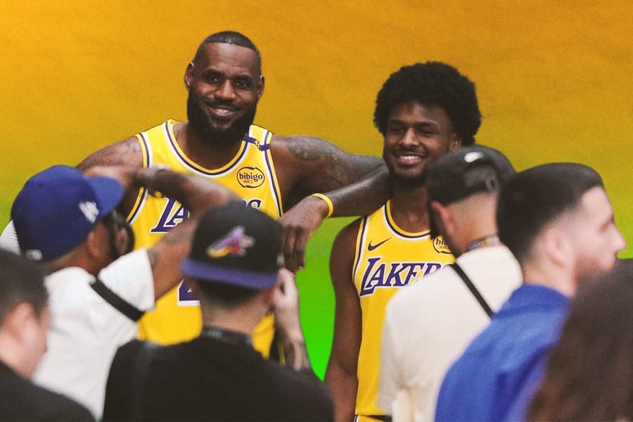 LeBron James dan Bronny James Bermain Bersama, Cetak Sejarah Baru di NBA