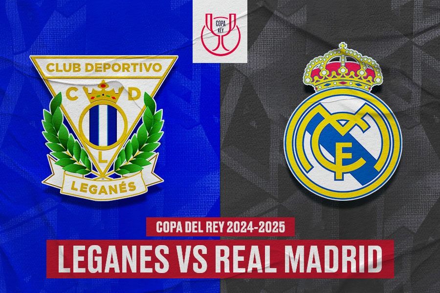 Laga Leganes vs Real Madrid di Copa del Rey 2024-2025 akan digelar pada Kamis (6/2/2025) pukul 03.00 WIB. (Yusuf/Skor.id).