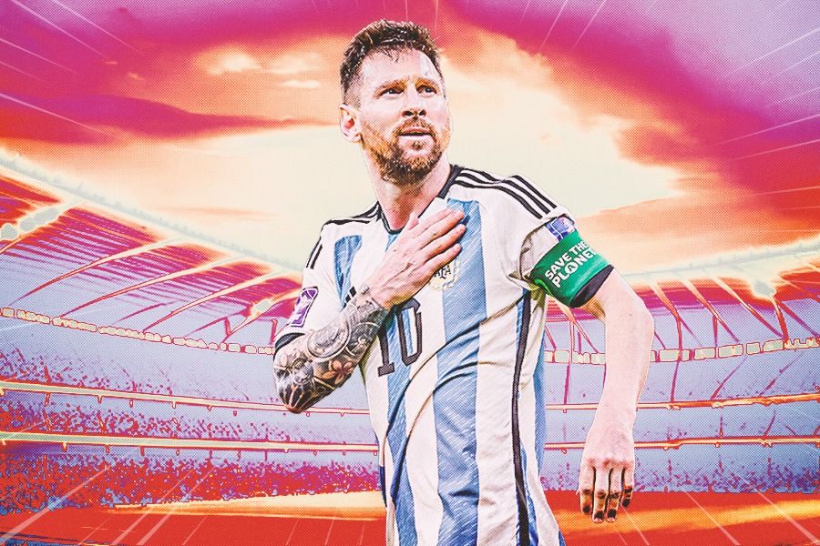 Kapten Timnas Argentina, Lionel Messi. (Rahmat Ari Hidayat/Skor.id).