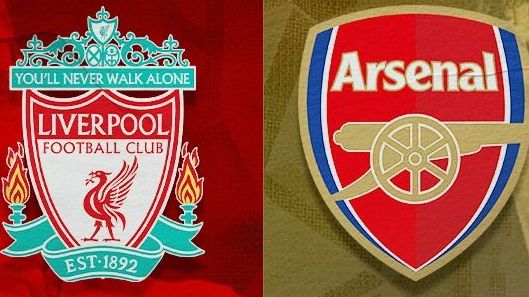 Liverpool vs Arsenal di Liga Inggris. (Dede Sopatal Mauladi/Skor.id)