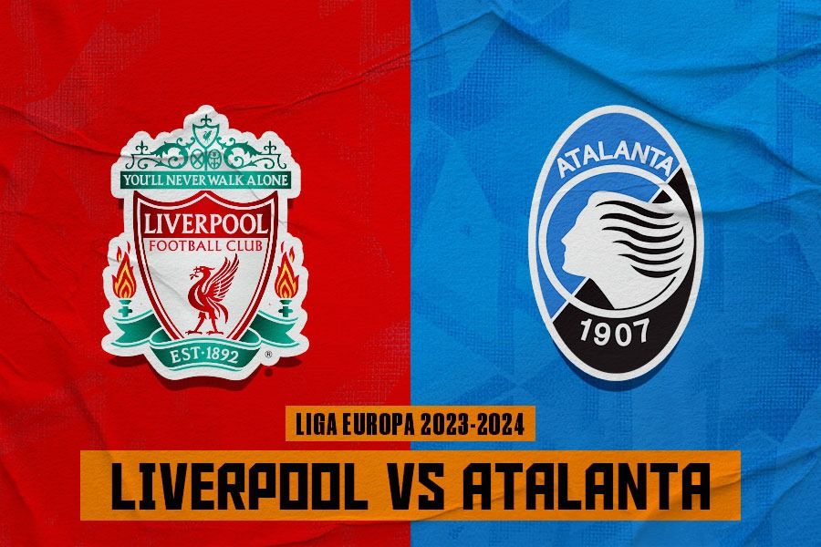 Laga Liverpool vs Atalanta di Liga Europa 2023-2024. (Hendy Andika/Skor.id).