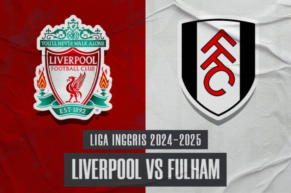 Laga Liverpool vs Fulham di Liga Inggris 2024-2025. (Hendy Andika/Skor.id).