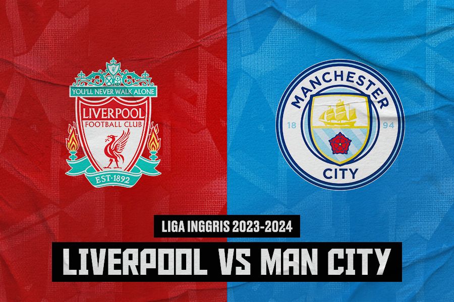 Laga Liverpool vs Manchester City di Liga Inggris 2023-2024 akan digelar pada Minggu (10/3/2024) pukul 22.45 WIB. (Jovi Arnanda/Skor.id).