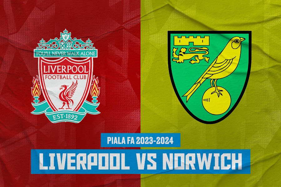 Hasil Liverpool vs Norwich di Piala FA. (Jovi Arnanda/Skor.id).