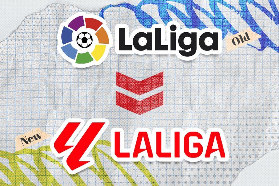 Logo baru La Liga. (M. Yusuf/Skor.id)