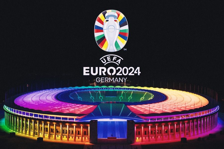 Logo Euro 2024. (Rahmat Ari Hidayat/Skor.id)