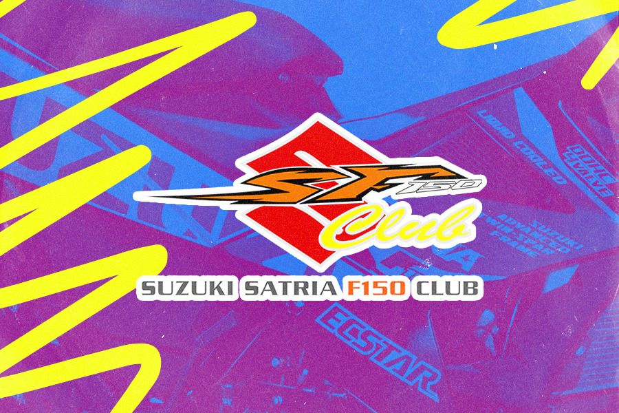 Logo komunitas Suzuki Satria F150 (Jovi Ananda/Skor.id)