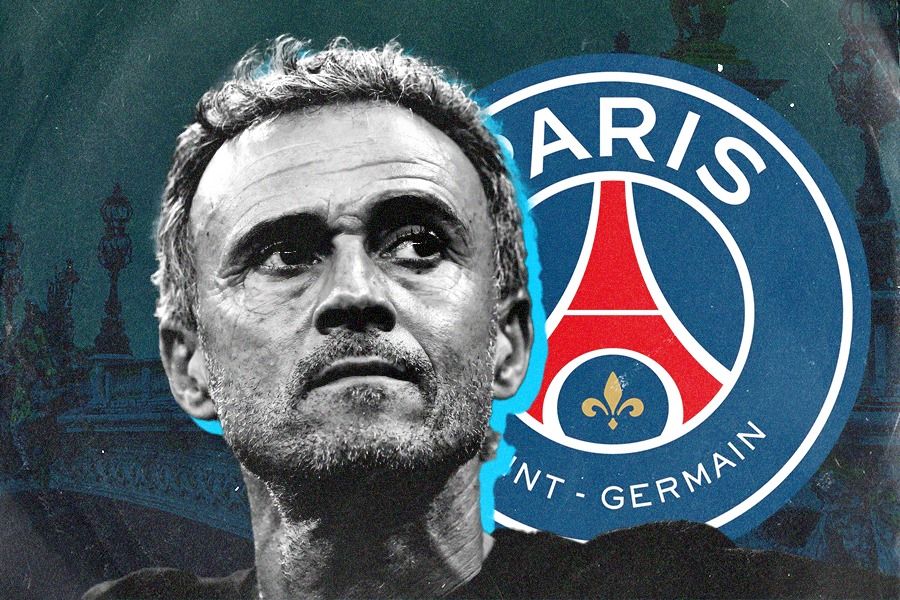 Luis Enrique resmi sebagai pelatih Paris Saint-Germain. (Jovi Arnanda/Skor.id).