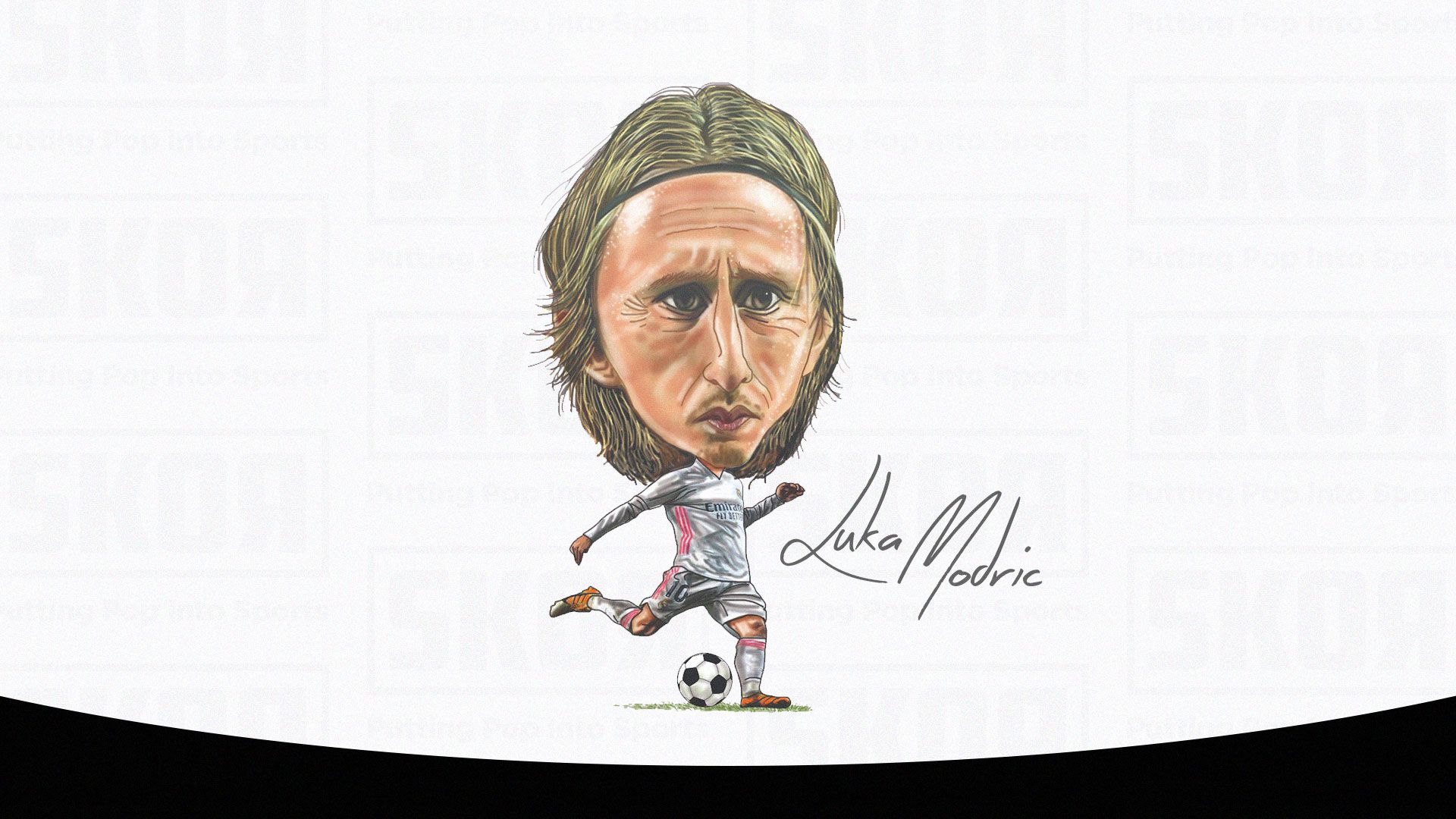 Gelandang Real Madrid, Luka Modric. (Abdul Rohim/Skor.id)