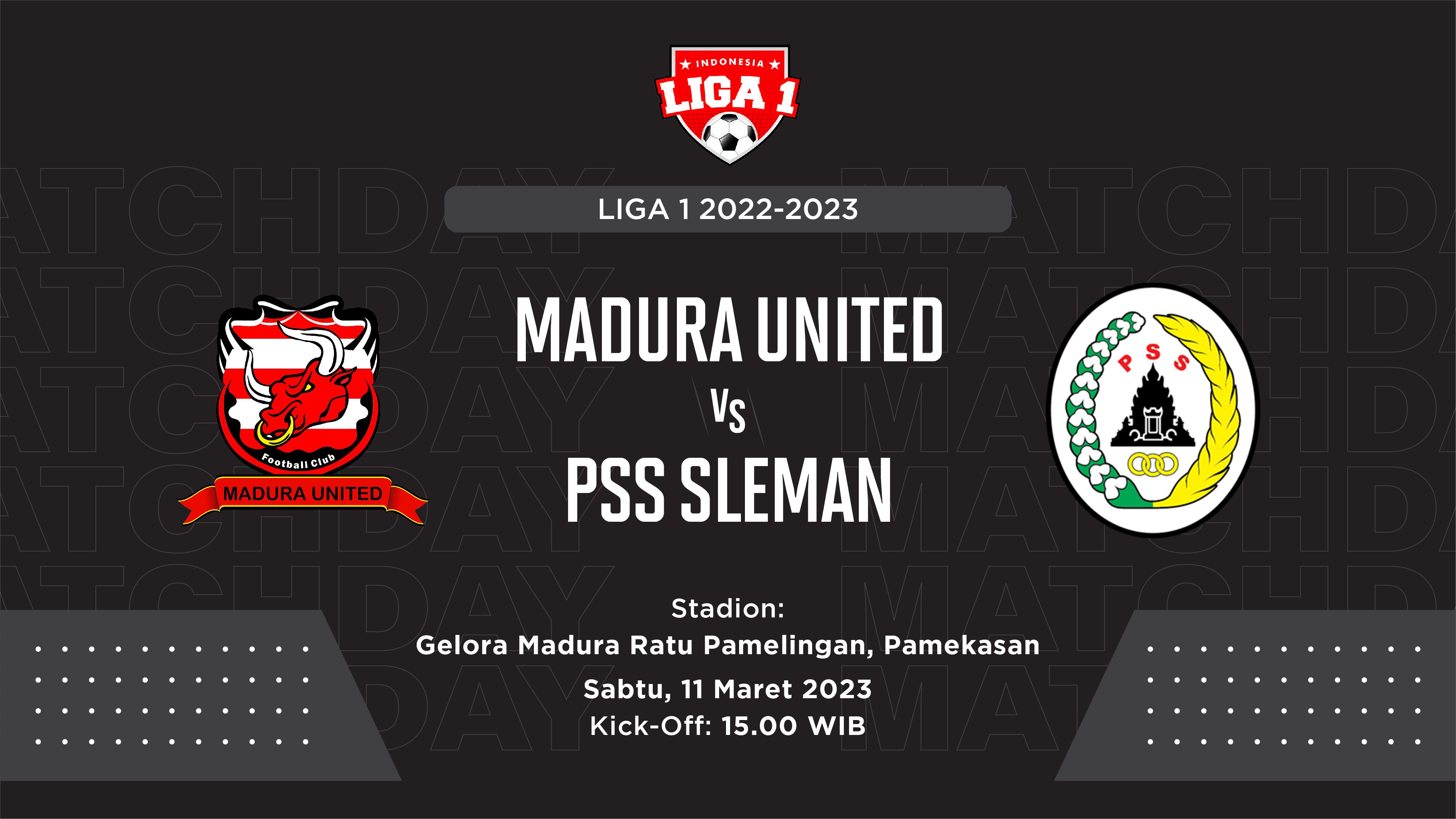 Hasil Madura United vs PSS Sleman: Jaja dan Beto Bawa Laskar Sapeh Kerrab Menang