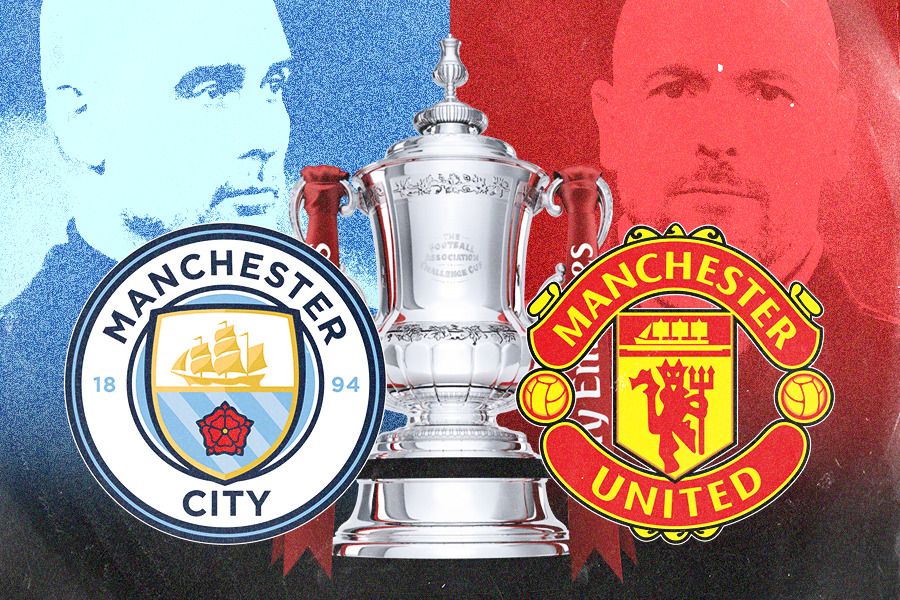 Manchester City vs Manchester United. (Jovi Arnanda/Skor.id).