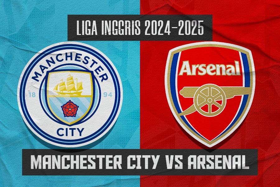 Prediksi dan Link Live Streaming Man City vs Arsenal di Liga Inggris 2024-2025