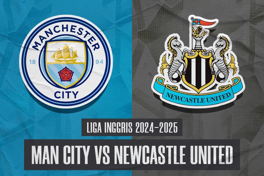 Manchester City akan menjamu Newcastle United dalam laga Liga Inggris 2024-2025 yang digelar pada Sabtu (15/2/2025) pukul 22.00 WIB. (Hendy Andika/Skor.id).