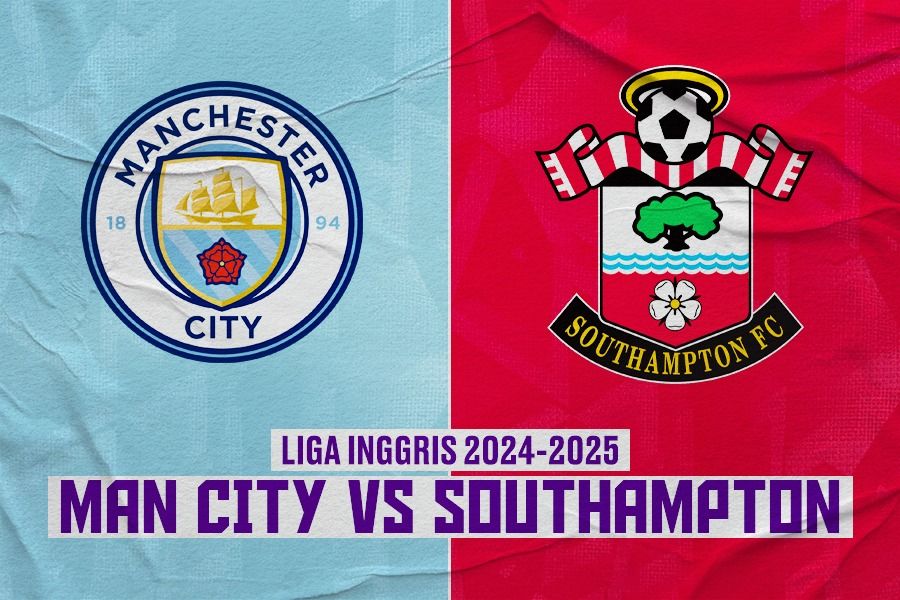 Prediksi dan Link Live Streaming Man City vs Southampton di Liga Inggris 2024-2025