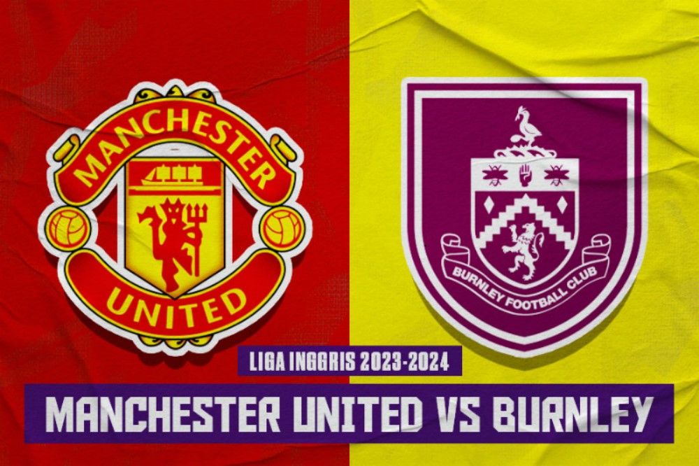 Laga Manchester United vs Burnley di Liga Inggris 2023-2024. (Hendy Andika/Skor.id),