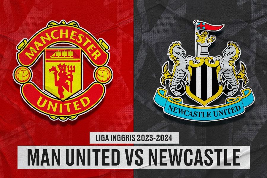 Laga Manchester United vs Newcastle United. (Yusuf/Skor.id).
