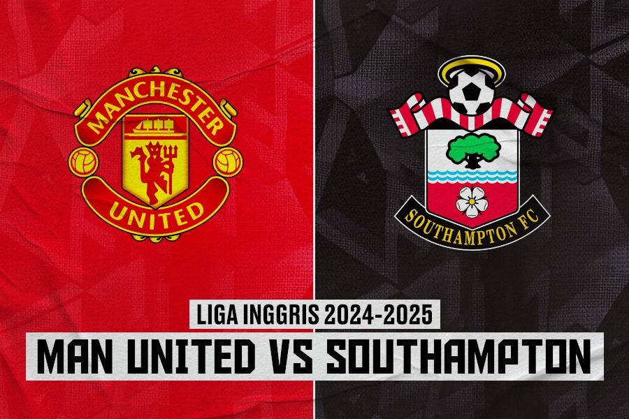 Laga Manchester United vs Southampton di Liga Inggris 2024-2025. (Rahmat Ari Hidayat/Skor.id).