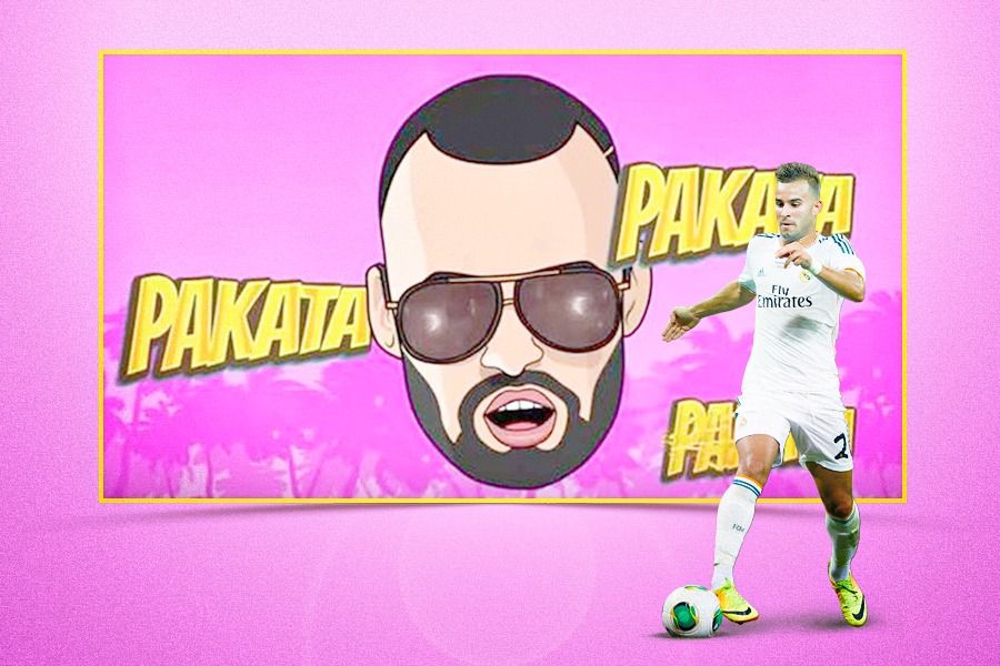 Mantan penyerang Real Madrid Jese Rodriguez saat merilis single berjudul Pakata berikut video musik animasinya pada 2019 silam. (Rahmat Ari Hidayat/Skor.id)
