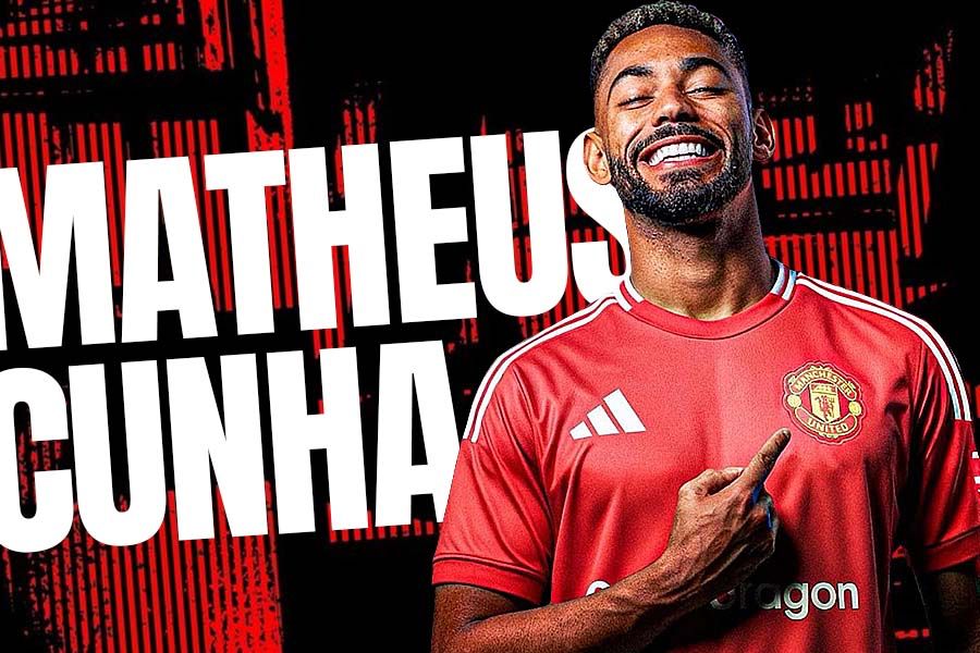 Matheus Cunha dari Wolverhampton Wanderers bergabung ke Manchester United. (Deni Sulaeman/Skor.id).