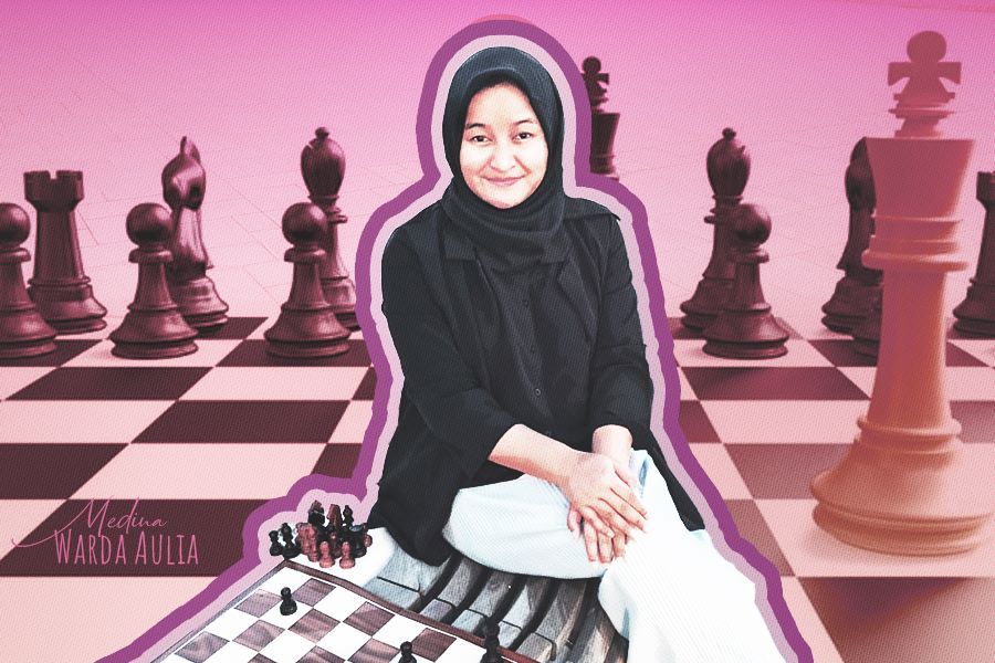 Medina Warda Aulia, pecatur putri Indonesia
