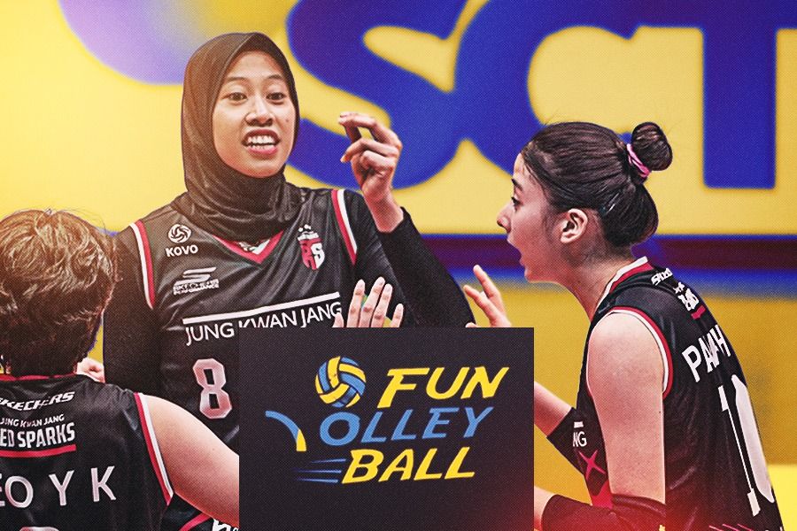Megawati Hangestri Pertiwi di Fun Volleyball 2024